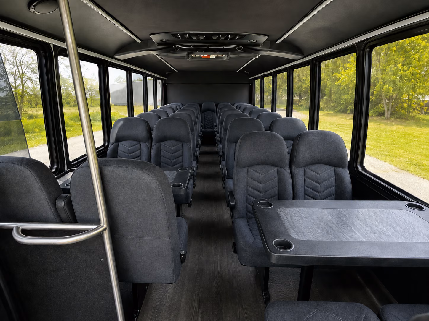 midland corporate event transportation onboard seating
