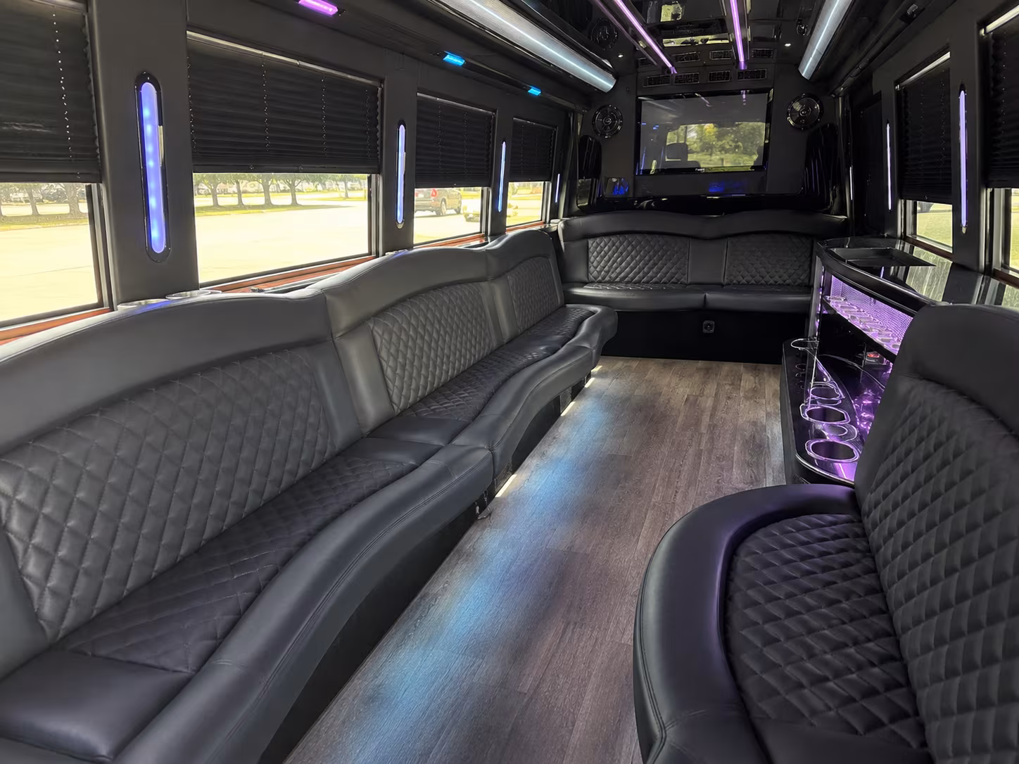 midland prom party bus rental