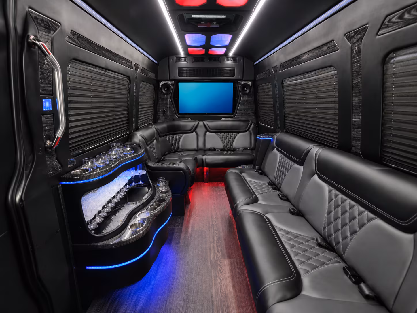 midland prom transportation onboard seating