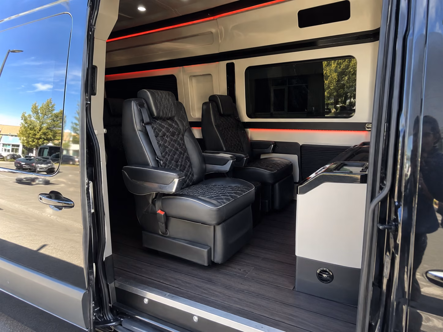 midland school event transportation onboard seating