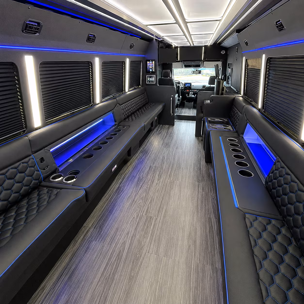 midland sporting event party bus rental