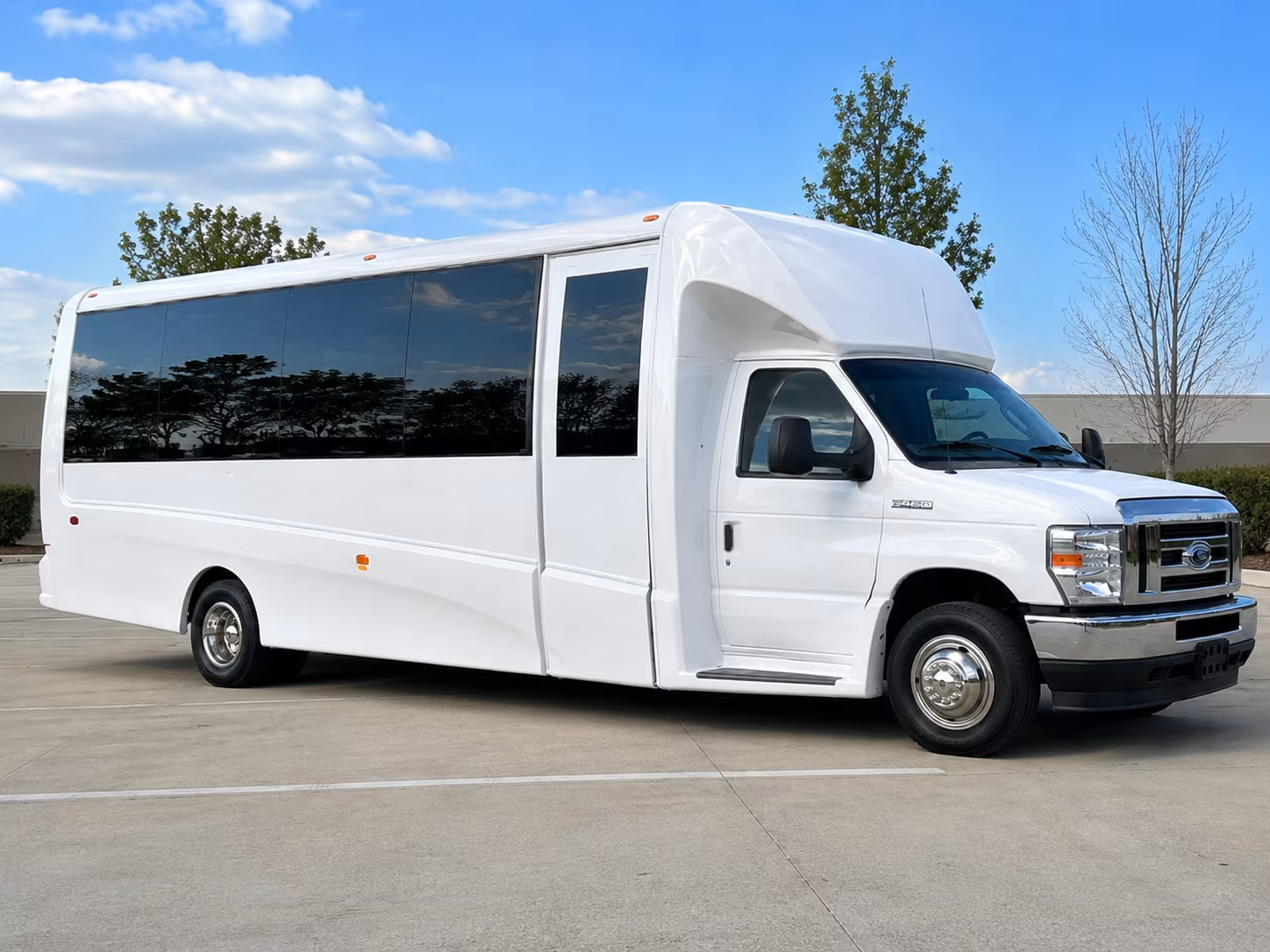 minibuses for smaller groups visiting sibley nature center and the bush childhood home